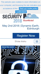 Mobile Screenshot of cybersecurity.holyrood.com