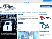Tablet Screenshot of cybersecurity.holyrood.com