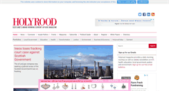 Desktop Screenshot of holyrood.com